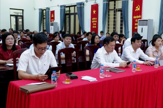Quán triệt Chỉ thị 09, xã Ứng Hòa siết kỷ luật, nâng cao hiệu quả