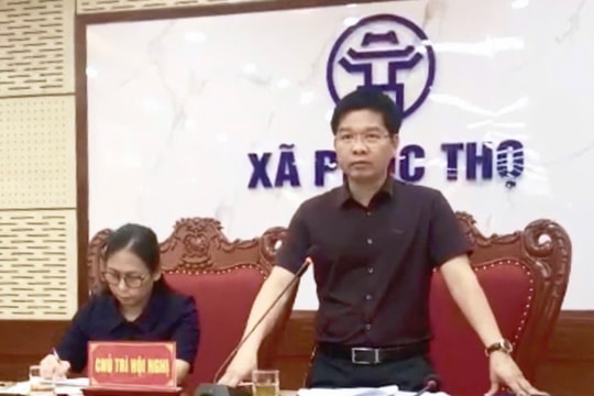 Xã Phúc Thọ chỉnh trang cảnh quan, đảm bảo an toàn giao thông dịp nghỉ lễ