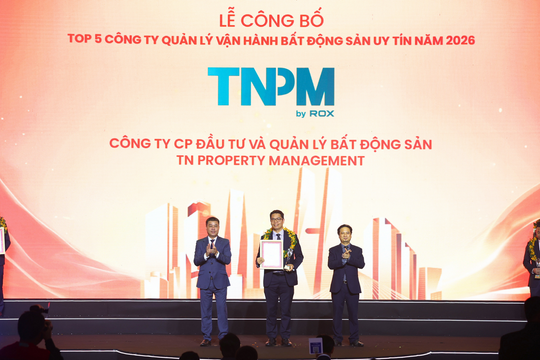 TNPM vào Top 5 công ty dịch vụ bất động sản uy tín 2026