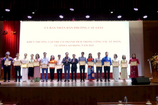 Cầu Giấy ứng dụng chuyển đổi số trong bảo đảm an toàn lao động