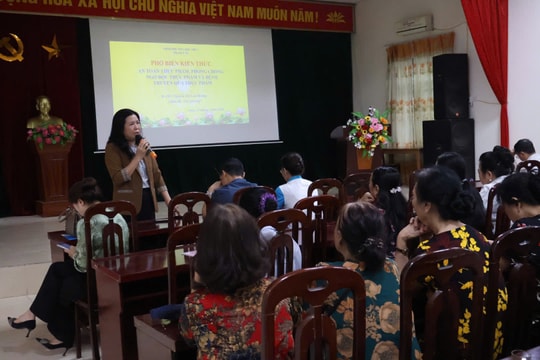 Phường Phú Diễn tăng cường tuyên truyền, nâng cao nhận thức về an toàn thực phẩm
