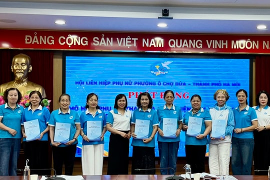 Phường Ô Chợ Dừa: Lan tỏa giá trị văn hóa từ phong trào phụ nữ