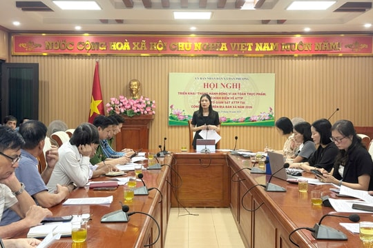 Xã Đan Phượng triển khai ba mô hình điểm về an toàn thực phẩm