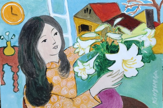 Khi tháng Tư chạm cánh loa kèn