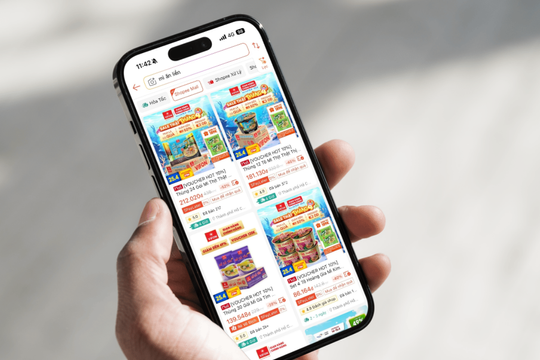 Shopee giảm phí cố định ngành hàng phục vụ nhu cầu thiết yếu