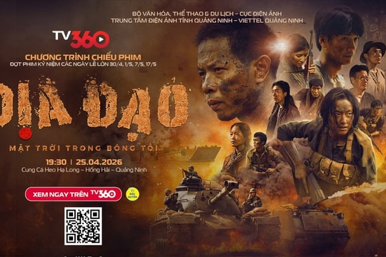 TV360 chiếu xem chung miễn phí phim “Địa đạo: Mặt trời trong bóng tối” trên toàn quốc dịp 30-4