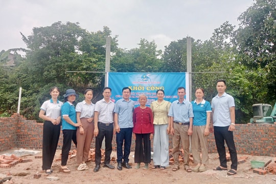 Hội Liên hiệp Phụ nữ xã Bất Bạt: Khởi công xây dựng “Mái ấm tình thương”
