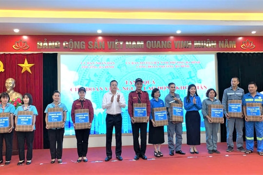 Phường Ba Đình phát động Tháng hành động về vệ sinh, an toàn lao động và Tháng công nhân 2026
