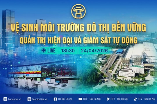 [TRỰC TIẾP] Chương trình thời sự: Vệ sinh môi trường đô thị bền vững - Quản trị hiện đại và giám sát tự động