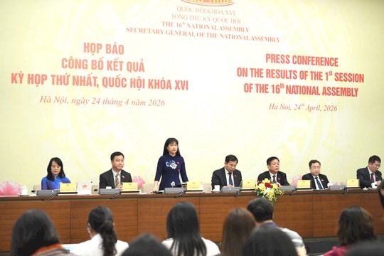 Kỳ họp thứ nhất, Quốc hội khóa XVI: Thông qua 9 luật và 5 nghị quyết