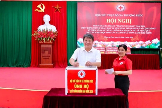 Xã Thượng Phúc phát động “Tháng nhân đạo” năm 2026