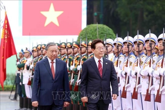 Báo chí quốc tế đánh giá tích cực về chuyến thăm Việt Nam của Tổng thống Hàn quốc Lee Jae Myung