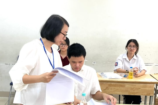 Phòng thi lớp 10 tại Hà Nội được bố trí ra sao?