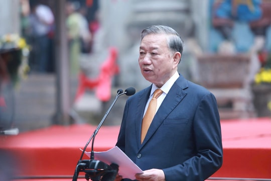 Tổng Bí thư, Chủ tịch nước Tô Lâm: Tiếp nối truyền thống dựng nước và giữ nước, xây dựng đất nước giàu mạnh, phồn vinh, văn minh, hạnh phúc