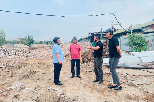 Phường Khương Đình: Gỡ “nút thắt” mặt bằng, tăng tốc dự án đường Vành đai 2,5