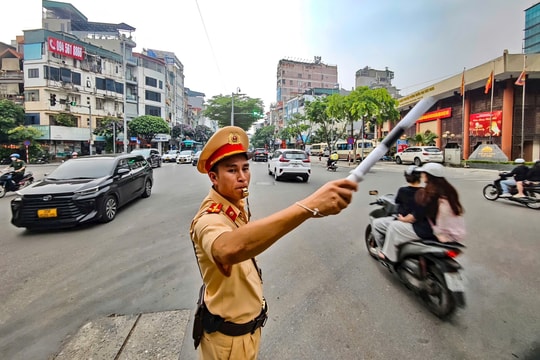Hà Nội: Bảo đảm trật tự an toàn giao thông dịp lễ 30-4, 1-5