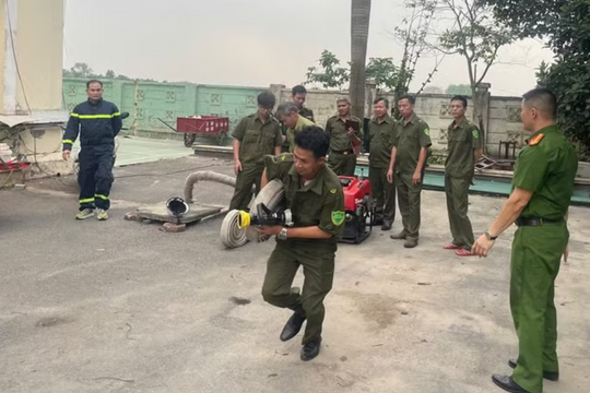 "Lá chắn" đầu tiên trước nguy cơ hỏa hoạn