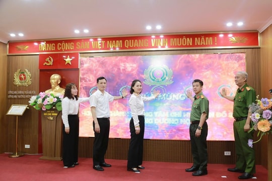 Khánh thành Trung tâm chỉ huy bản đồ camera số phường Dương Nội