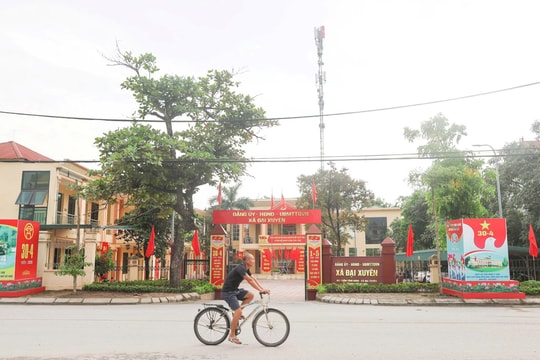 Xã Đại Xuyên rực rỡ cờ hoa mừng Tết thống nhất