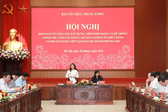 Hà Nội: Nâng cao chất lượng tổ chức Đảng và đội ngũ đảng viên