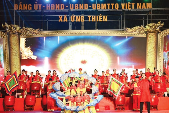 Xã Ứng Thiên tạo chuyển biến thực chất trong xây dựng Đảng từ cơ sở
