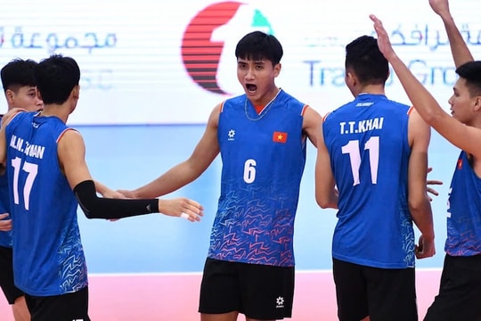 Bóng chuyền nam Việt Nam được tiếp thêm động lực hướng ra đấu trường châu lục
