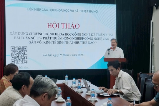 Lấy công nghệ sinh học làm đột phá cho nông nghiệp công nghệ cao gắn với kinh tế sinh thái