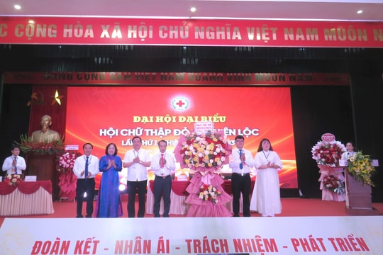 Hội Chữ thập đỏ xã Thiên Lộc phát huy vai trò nòng cốt trong công tác nhân đạo