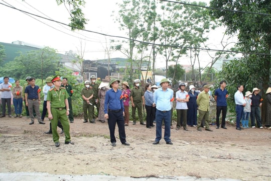 Xã Tây Phương hoàn thành cưỡng chế 35 trường hợp vi phạm đất đai