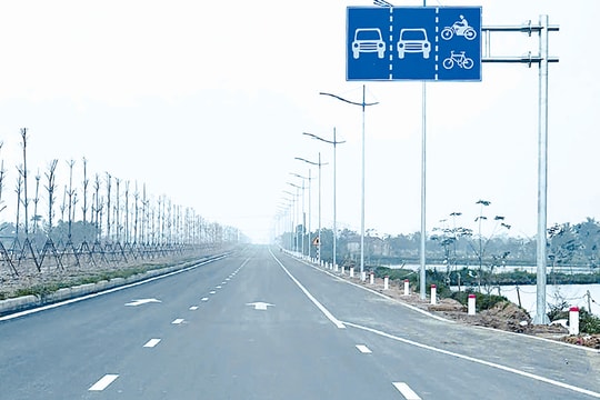 Dự án đường trục phía Nam nỗ lực về đích