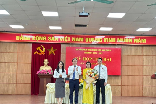 Phường Lĩnh Nam kiện toàn nhân sự