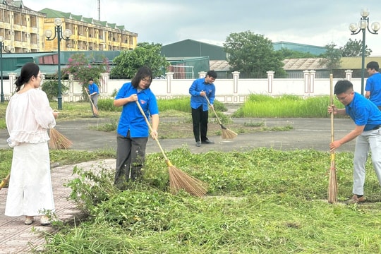 Xã Thường Tín: Duy trì không gian xanh cộng đồng tại các vườn hoa