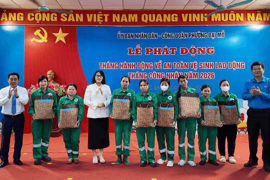 Phường Đại Mỗ: Lấy người lao động làm trung tâm trong kỷ nguyên số