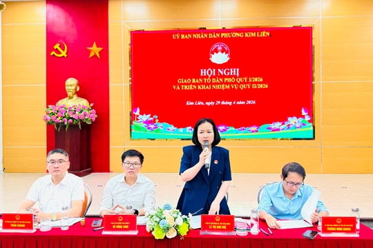 Phường Kim Liên siết quản lý đô thị, nâng hiệu quả quản trị cơ sở