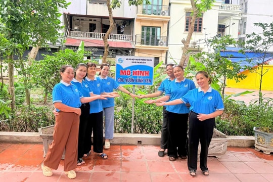 “Góc vườn bình yên” - Lan tỏa không gian xanh, giá trị sống tích cực trong cộng đồng