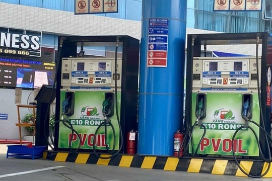 Hàng nghìn m3 xăng E10 được bán ra thị trường từ ngày 30-4
