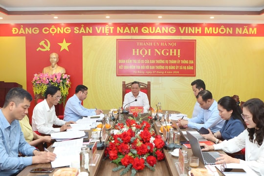 Hà Nội chủ động nâng cao hiệu lực, hiệu quả trong kiểm tra, giám sát