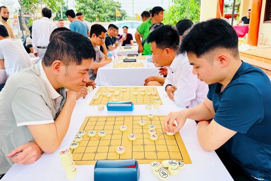 Giải cờ tướng Lễ hội Tổng Nam Phù khép lại với nhiều dấu ấn