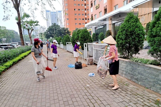 Nếp sống xanh từ cơ sở: Cách làm hay ở phường Nghĩa Đô