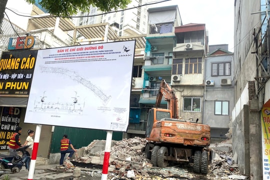 Phường Thanh Xuân phê duyệt chi trả bồi thường GPMB Vành đai 2,5 đạt gần 50%
