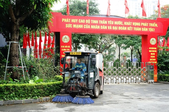 Tổng vệ sinh môi trường phục vụ tiếp xúc cử tri