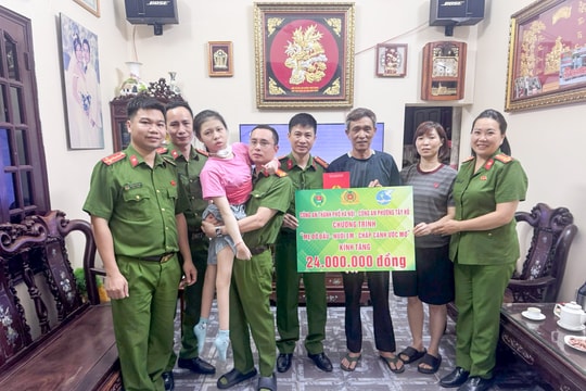 Công an Hà Nội lan tỏa nghĩa tình đồng đội qua phong trào “Chắp cánh những ước mơ”