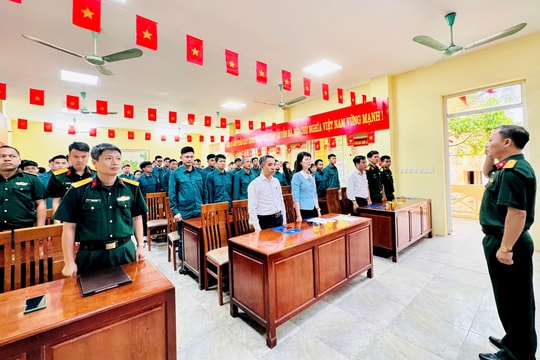 Xã Nam Phù nâng cao chất lượng huấn luyện tại chỗ, dân quân cơ động