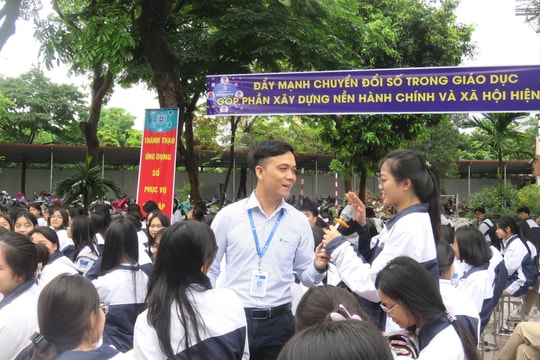 Xã Thiên Lộc: Trang bị kỹ năng số, an toàn thông tin cho học sinh