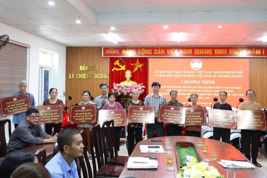 Xã Chương Dương chung tay vì người nghèo