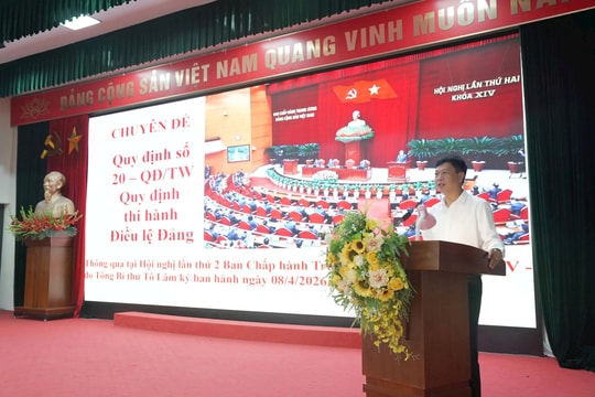 Xã Thiên Lộc quán triệt Nghị quyết số 02-NQ/TW của Bộ Chính trị
