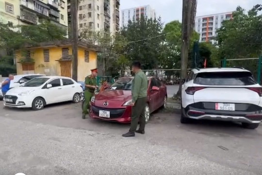 Ban Chỉ đạo 197 phường Tương Mai kiểm soát, ngăn tái phát bãi xe tự phát