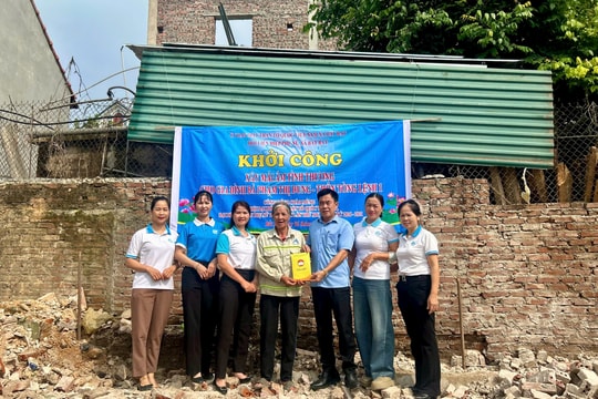 Xã Bất Bạt: Khởi công xây dựng “Mái ấm tình thương” cho hội viên phụ nữ khó khăn