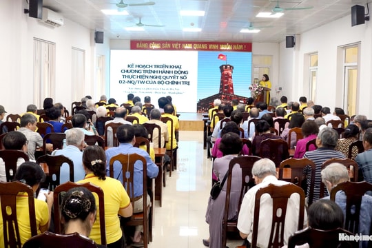 Phường Nghĩa Đô triển khai chương trình hành động thực hiện Nghị quyết 02-NQ/TW của Bộ Chính trị