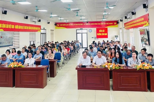 Phường Lĩnh Nam quán triệt Nghị quyết Đại hội XIV của Đảng và Nghị quyết số 02 của Bộ Chính trị